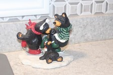 Bearfoots Bears Big Sky Carvers pelo artista Jeff Fleming “The Skating Flemings”  comprar usado  Enviando para Brazil