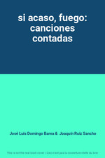 Acaso fuego canciones d'occasion Acaso fuego canciones d'occasion  France