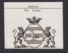 Coulon wappen coat gebraucht kaufen  Seubersdorf