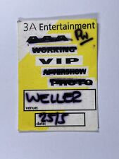 Paul weller vip for sale  PRESTON