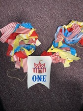 a grande decoração de mesa de bolo de festa temática de circo ONE  comprar usado  Enviando para Brazil