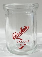 GARRAFA DE CREME DE LEITE VINTAGE PARA JANTAR CAFÉ - CLARKE'S - GALLUP NOVA MÉXICO comprar usado  Enviando para Brazil