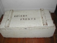 Ancienne caisse munitions d'occasion  Brax