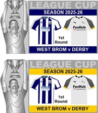 West brom derby for sale  BIRMINGHAM