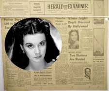 Vivien leigh dies for sale  Boerne
