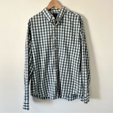 Camisa xadrez xadrez com botões J Crew comprar usado  Enviando para Brazil