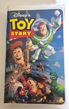 Disney's Toy Story VHS Tape 1995 Pixar Studios Clam Shell Case Vintage Media  comprar usado  Enviando para Brazil