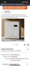Usado, Difusor de óleo essencial AromaTech AromaPro e Santal, (sem óleos ou cabo de alimentação) comprar usado  Enviando para Brazil