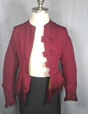 CORPETE CHALLIS MARROM ERA BUSTLE COM FRANJA DE SEDA, usado comprar usado CORPETE CHALLIS MARROM ERA BUSTLE COM FRANJA DE SEDA, usado comprar usado  Enviando para Brazil