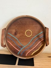 Brown abstract wooden for sale  Bakersfield