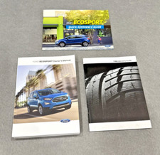 2021 Ford EcoSport Conjunto Manual do Proprietário NOVO Guia do Usuário Original de Fábrica Livros 21 comprar usado  Enviando para Brazil