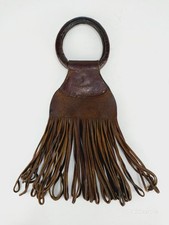 Arnés de cuero con correa de arnés para colgar pájaros de juego vintage soporte de caza de pato segunda mano  Embacar hacia Mexico