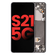 Conjunto OLED com moldura para Samsung Galaxy S21 5G Aftermarket Plus cinza fantasma comprar usado  Enviando para Brazil