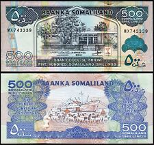 Nota - 2016 Somalilândia, 500 xelins P6i UNC, construção (F) doca de navio (R) comprar usado  Enviando para Brazil