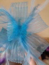 sky blue fascinator for sale  YORK