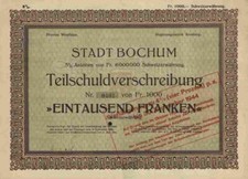 Bochum prestito urbano usato  Spedire a Italy
