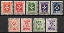 1934 colonie egeo usato  Solza