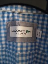 Lacoste shirt for sale  ROTHERHAM