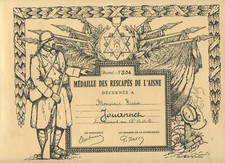 Diplôme médaille aisne d'occasion  Épinal