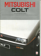 MITSUBISHI COLT 1500 GT 1600 GTI TURBO - 1984 / catalogue brochure prospectus comprar usado  Enviando para Brazil