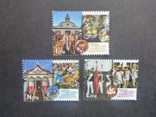 Usado, Conjunto de 3 selos perfeitos do Festival do Divino Espírito Santo dos Açores 2020 comprar usado  Enviando para Brazil