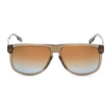 Óculos de sol Ermenegildo Zegna EZ 0201 51F marrom claro armação aviador 60-14-145 comprar usado  Enviando para Brazil