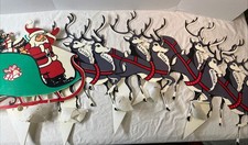 Santa sleigh reindeer for sale  Dayton