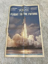 Usado, Jornal Florida Today 29 de setembro de 1988 Discovery Back To The Future NASA STS-26 comprar usado  Enviando para Brazil