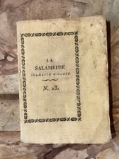 Frizzi salameide poemetto usato  Roma