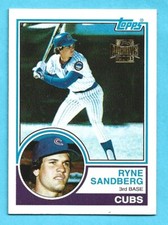 Ryne sandberg singles for sale  Kankakee