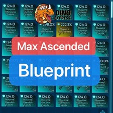 Max Stats Ascended BluePrint, Mensagem se necessário Detalhes ASA PVE Sobrevivência Ascendida comprar usado  Enviando para Brazil