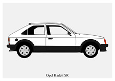 Poster opel kadett for sale  CIRENCESTER