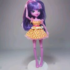 Boneca My Little Pony Equestria Twilight Sparkle roxa cabelo roxo rosa 9" comprar usado  Enviando para Brazil