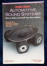 Radio Shack Automotive Sound Systems How To Select &Install Your Own System Book comprar usado  Enviando para Brazil