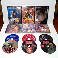 Tekken PS1 1 2 3 PS2 4 5 & Tag Tournament Lote 6 Conjunto Importações do Japão CIB Completo comprar usado  Enviando para Brazil