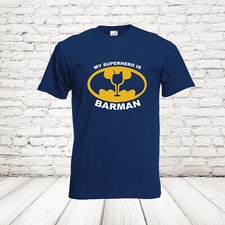 Superhero barman maglietta usato  Campagna