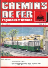 Ch. fer regionaux d'occasion Ch. fer regionaux d'occasion  Bray-sur-Somme