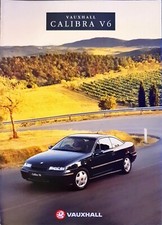 Vauxhall calibra brochure for sale Vauxhall calibra brochure for sale  BIGGLESWADE