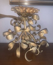 Lustre bronze boule d'occasion  Châlons-en-Champagne