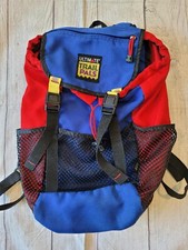 Mochila Ultimate Trail Pals vintage retrô década de 1990 ao ar livre azul vermelha  comprar usado  Enviando para Brazil
