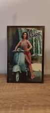 Plaque métal vespa d'occasion  Boissy-l'Aillerie