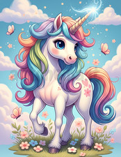 Immagine digitale unicorno usato  Montesilvano