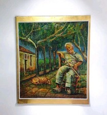 Quadro dipinto olio usato  Roma
