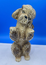 Ceramic poodle sitting for sale  CULLOMPTON