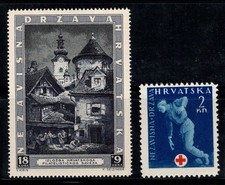 Croazia 1943 michel usato  Bitonto