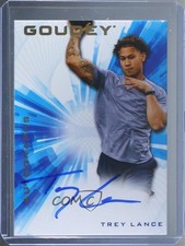 2021 Upper Deck Goodwin Champions Goudey Auto Trey Lance #GA-LA Rookie Auto RC comprar usado 2021 Upper Deck Goodwin Champions Goudey Auto Trey Lance #GA-LA Rookie Auto RC comprar usado  Enviando para Brazil