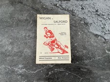 Wigan salford rugby for sale  BROUGH
