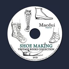 Shoe Making Vintage Books Collection 55 PDF E-Books on 1 DVD, Design, Patterns, usado comprar usado  Enviando para Brazil
