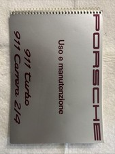 Porsche libretto uso usato  Bologna