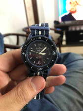 NUEVO Reloj Blancpain X Swatch Scuba Fifty Fathoms Océano Atlántico esfera azul lo último segunda mano  Embacar hacia Mexico